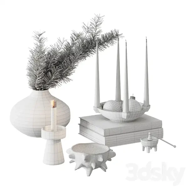 3DSky - Christmas Coffee Table Set - Image 4