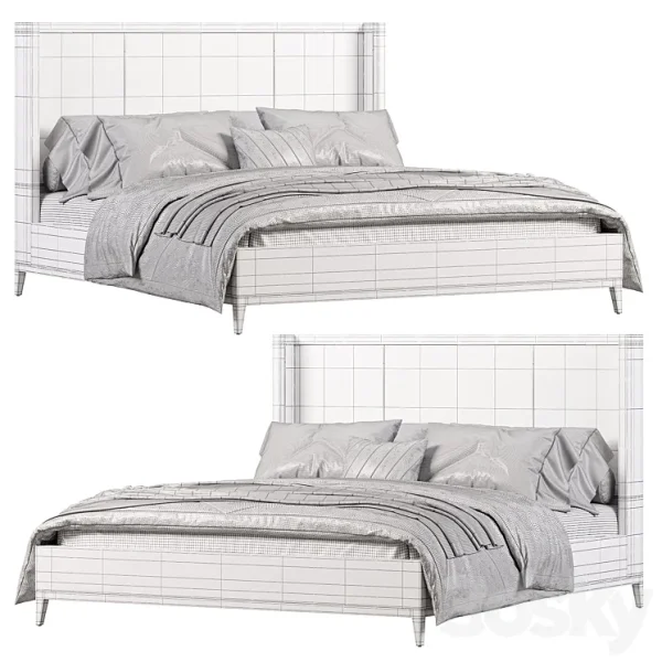 3DSky - Malone Shelter Bed By Arhaus - Image 3