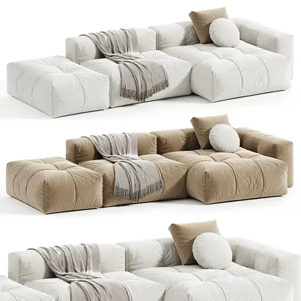 3DSky - Saba Italia PIXEL Levi Sofa