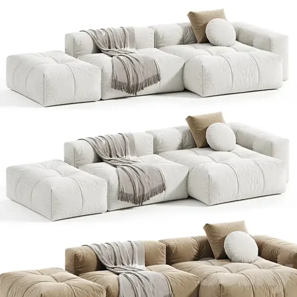 3DSky - Saba Italia PIXEL Levi Sofa - Image 2