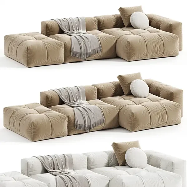 3DSky - Saba Italia PIXEL Levi Sofa - Image 3