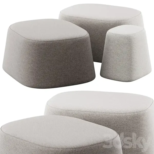 3DSky - Poufs Float by Tacchini