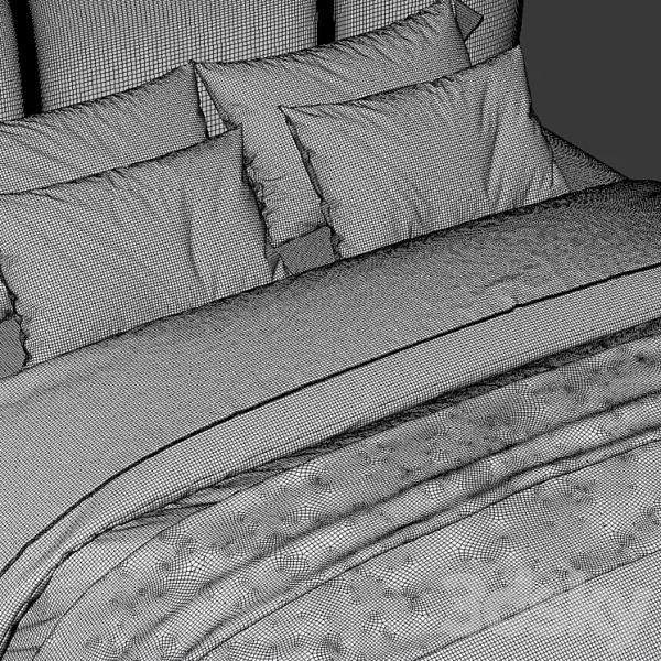 3DSky - Laurent Upholstered Bed - Image 4