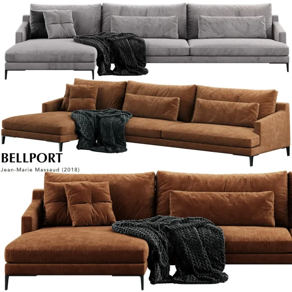3DSky - Poliform Bellport Sofa 02