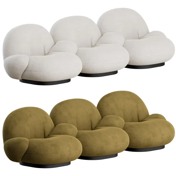 3DSky - Pacha Sofa 3 Seater by GUBI - Image 2