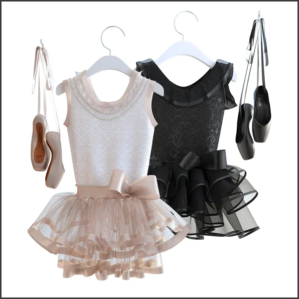 3DSky - Pointe Shoes with Dress