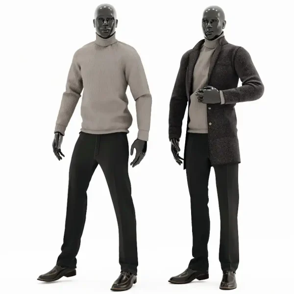 3DSky - Male Mannequin Set 2