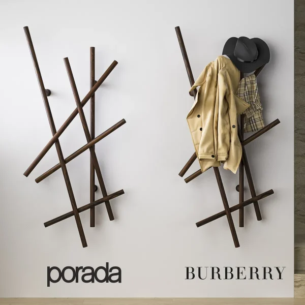 3DSky - Porada Burberry Set in the Hallway