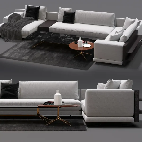 3DSky - Poliform Mondrian Sofa