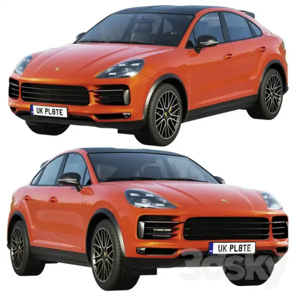 3DSky - Porsche Cayenne Coupe Turbo 2019