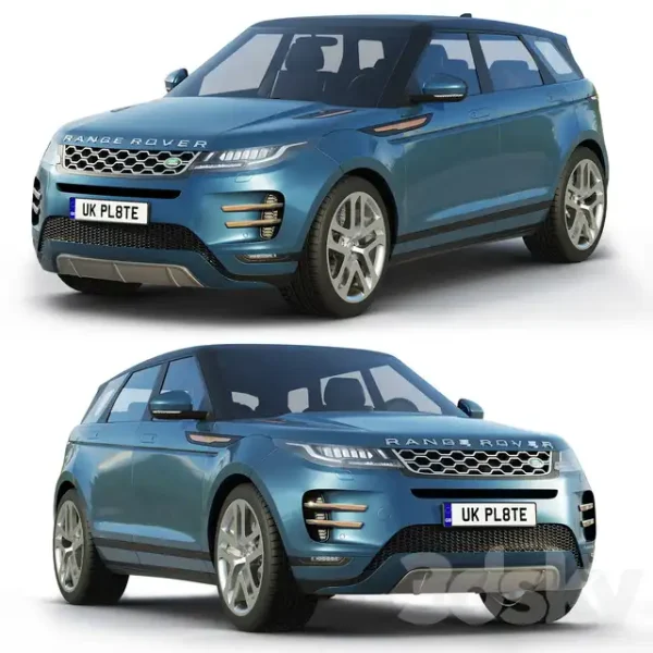 3DSky - Land Rover Range Rover Evoque R Dynamic 2019 1