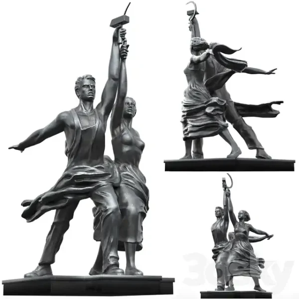 3DSky - Worker and Collective Farmer - Image 3