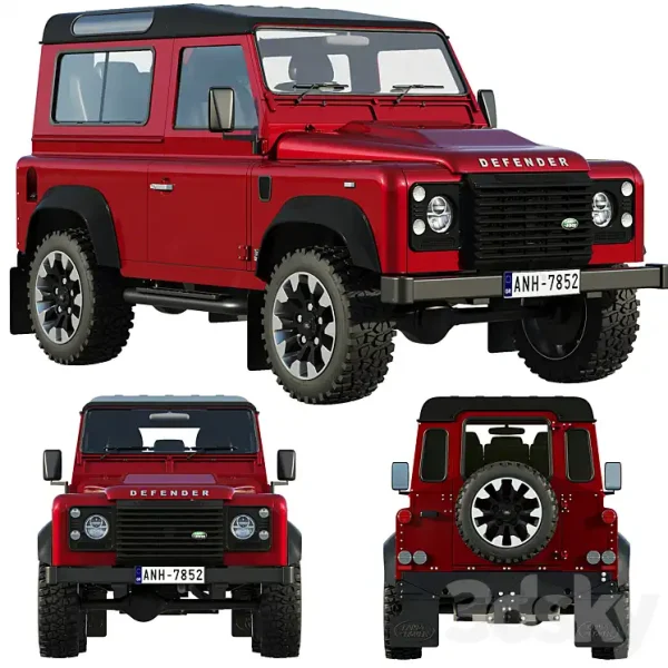 3DSky - Land Rover Defender Works V8