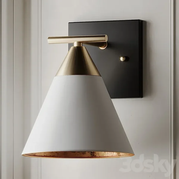 3DSky - YOUNG HOUSE LOVE CLAD CONE BATH SCONCE