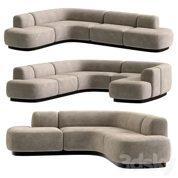 3DSky - BO HIGH Sofa by Piet Boon