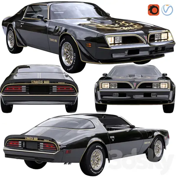3DSky - Pontiac Firebird Trans Am 1977