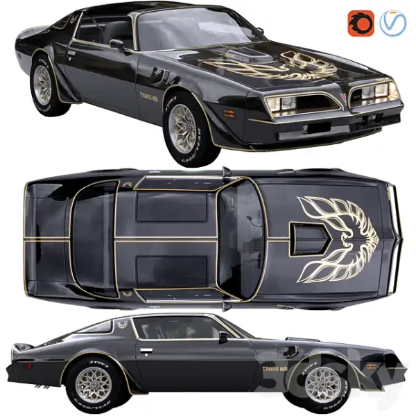 3DSky - Pontiac Firebird Trans Am 1977 - Image 2