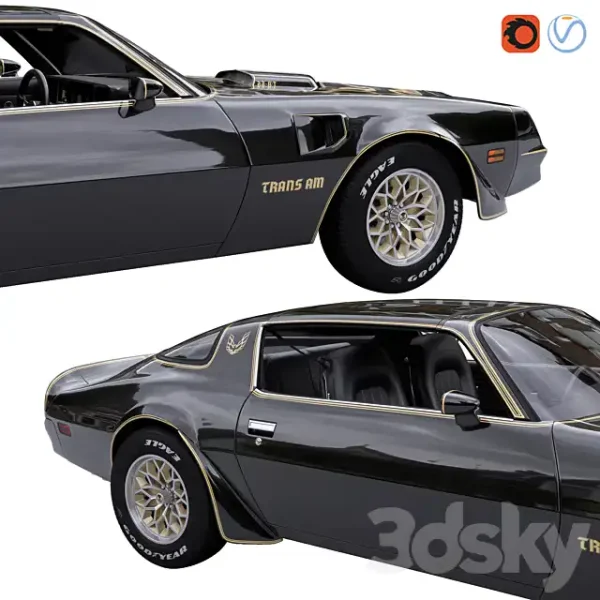 3DSky - Pontiac Firebird Trans Am 1977 - Image 5