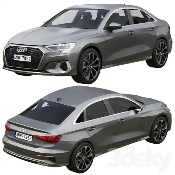3DSky - Audi A3 Limousine 2021 - Image 2