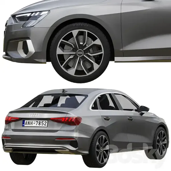 3DSky - Audi A3 Limousine 2021 - Image 4