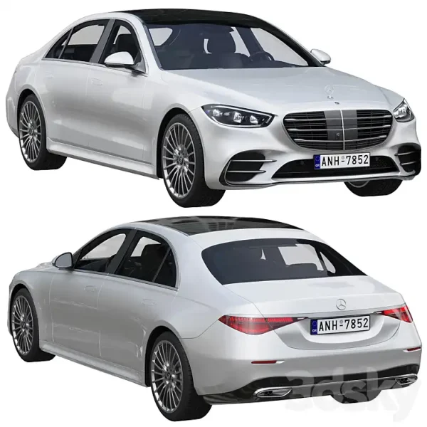 3DSky - Mercedes Benz S Class AMG 2021 w223