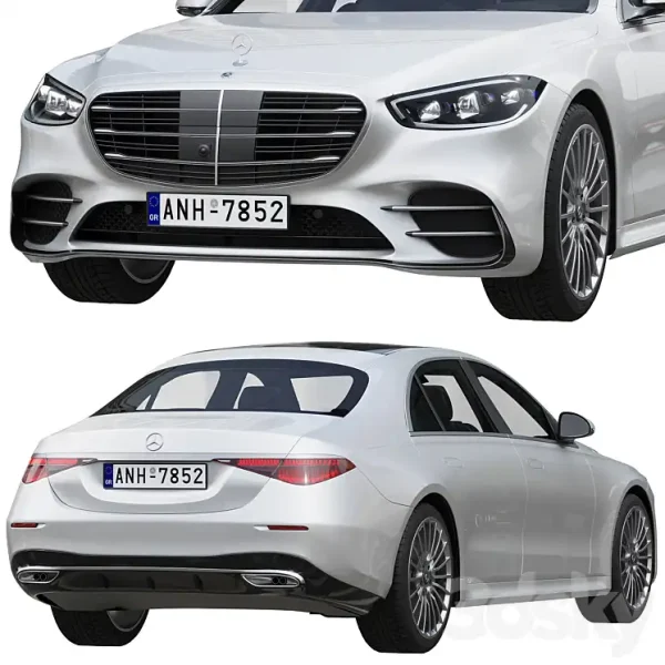 3DSky - Mercedes Benz S Class AMG 2021 w223 - Image 4