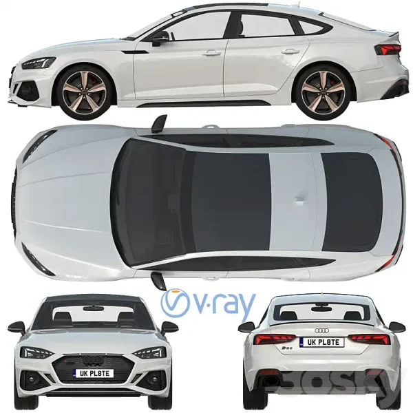 3DSky - Audi RS5 Sportback 2020 - Image 3