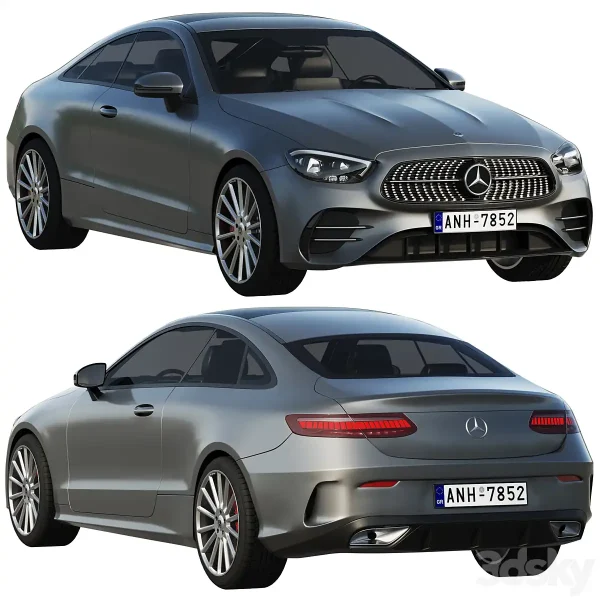 3DSky - Mercedes Benz E Class Coupe AMG Line 2021