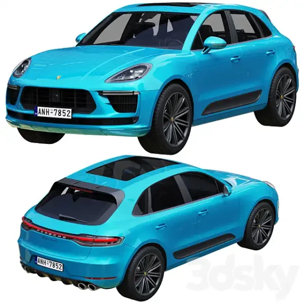 3DSky - Porsche Macan Turbo 2020 - Image 2