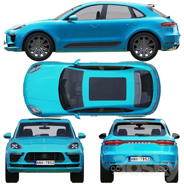 3DSky - Porsche Macan Turbo 2020 - Image 5
