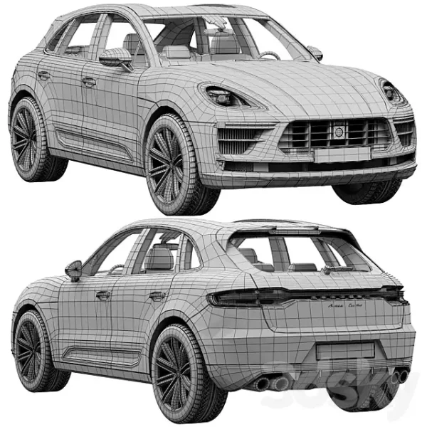 3DSky - Porsche Macan Turbo 2020 - Image 3