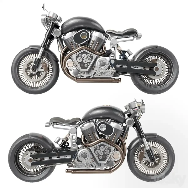 3DSky - Custom Motorcycle - Image 2