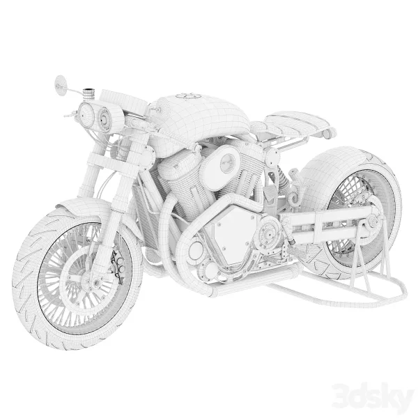 3DSky - Custom Motorcycle - Image 5