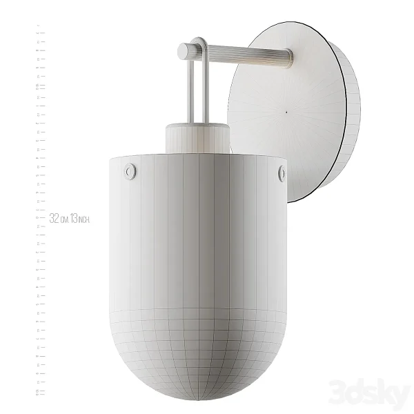 3DSky - Century LED Wall Sconce By PageOne Lighting - Image 3
