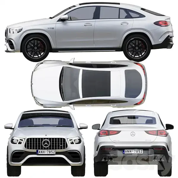 3DSky - Mercedes Benz AMG GLE 63 Coupe 2021 - Image 5