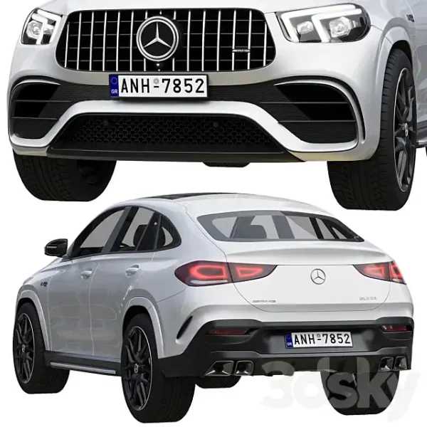 3DSky - Mercedes Benz AMG GLE 63 Coupe 2021 - Image 4