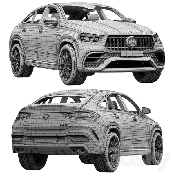 3DSky - Mercedes Benz AMG GLE 63 Coupe 2021 - Image 3