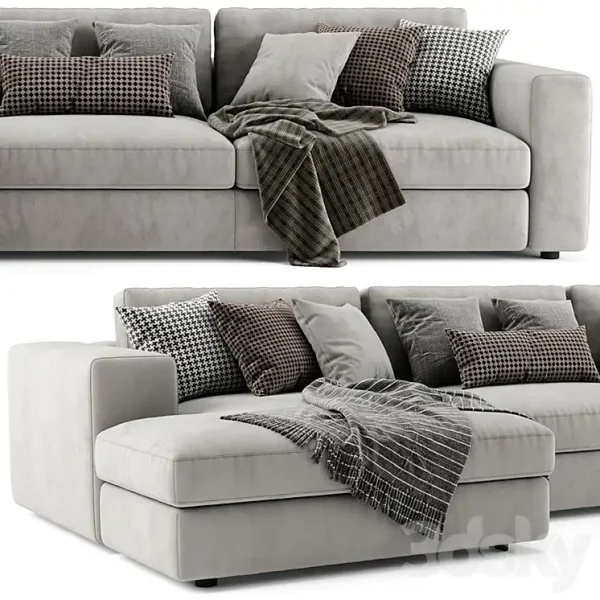 3DSky - Ditre Urban Chaise Longue Sofa 1 - Image 3