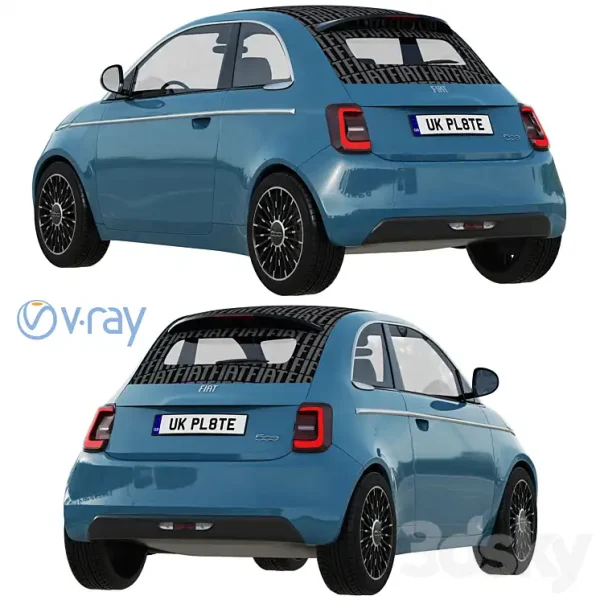 3DSky - Fiat 500 La Prima 2021 - Image 2