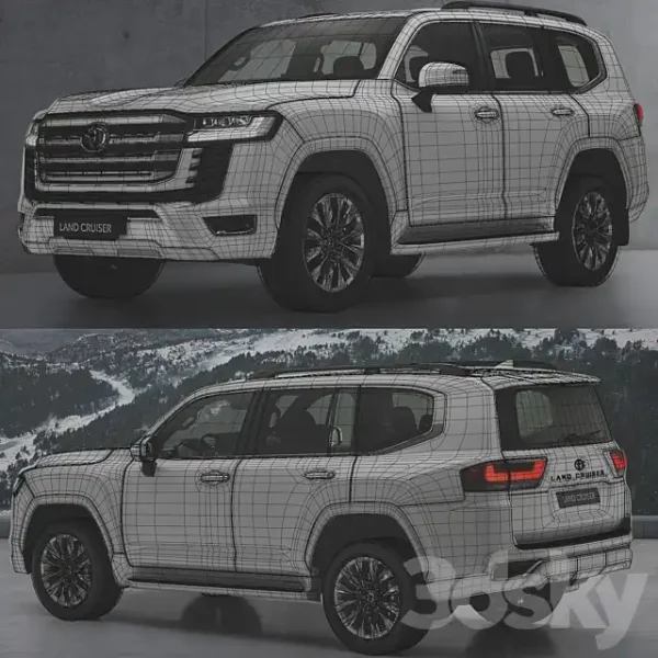 3DSky - Toyota Land Cruiser 300 - Image 4