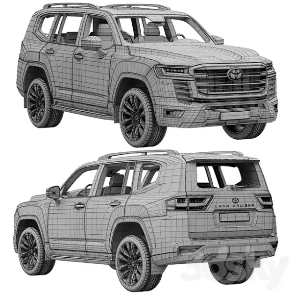 3DSky - Toyota Land Cruiser 300 - Image 5