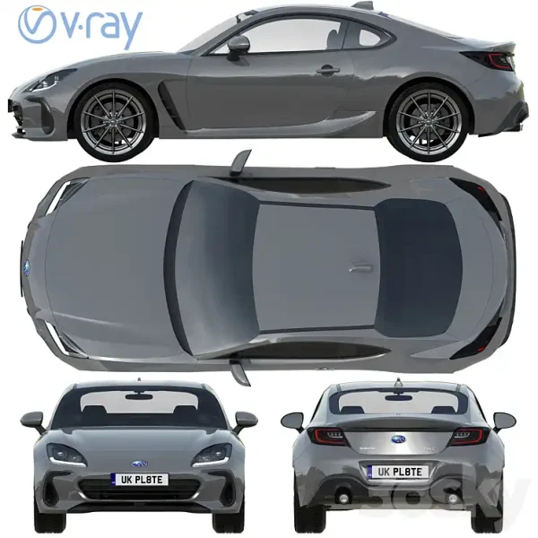 3DSky - Subaru BRZ 2022 - Image 3