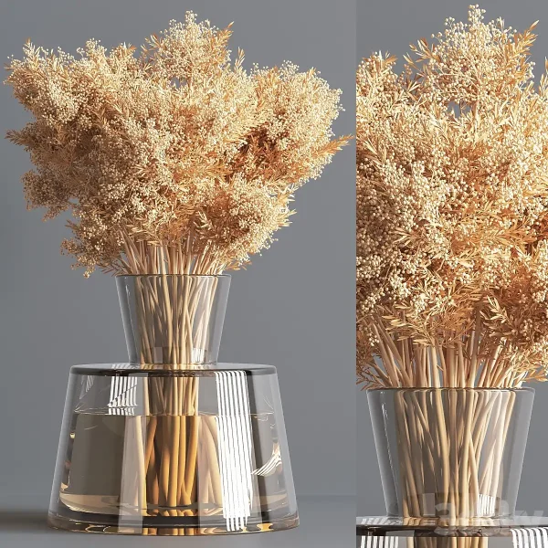 3DSky - CollactionCollaction Plants Bouquet 03 Vray - Image 2