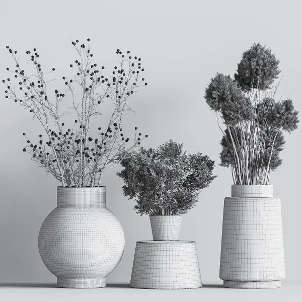 3DSky - CollactionCollaction Plants Bouquet 03 Vray - Image 5