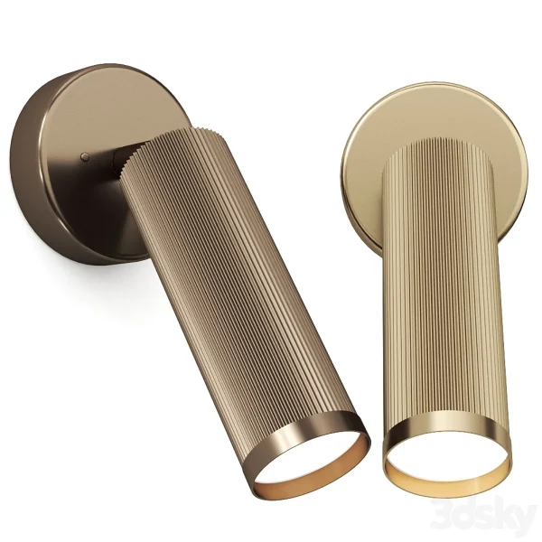 3DSky - Spot Switched Wall Light Bronze By J Adams