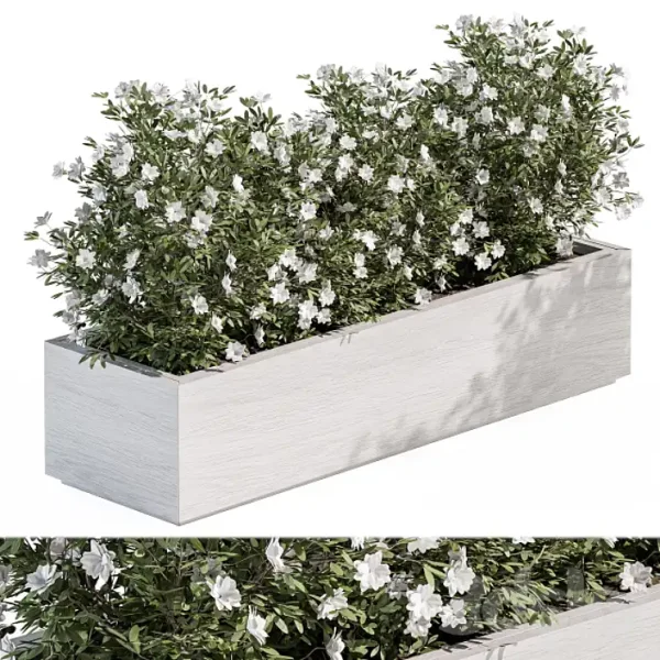 3DSky - Outdoor Plant Set 304 Plant Box