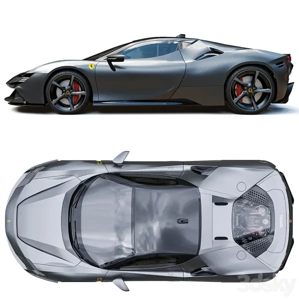 3DSky - Ferrari SF90 - Image 3