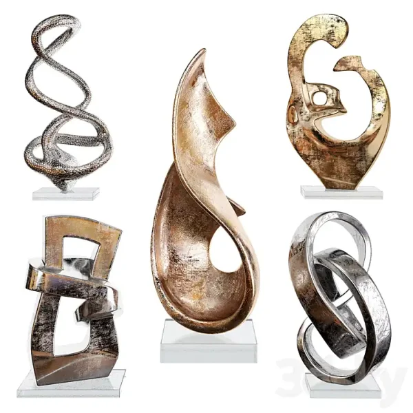 3DSky - Abstract Statuettes 01