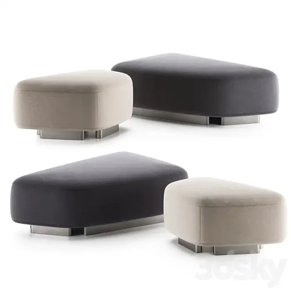 3DSky - NOOR Pouf by Piet Boon