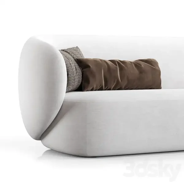 3DSky - Swell Sofa 3 Seater Curved By Grado Design - Image 2